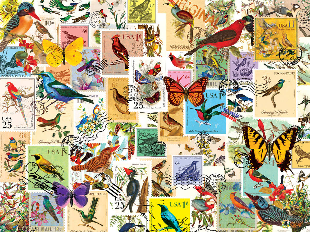 Stamp Collector Birds