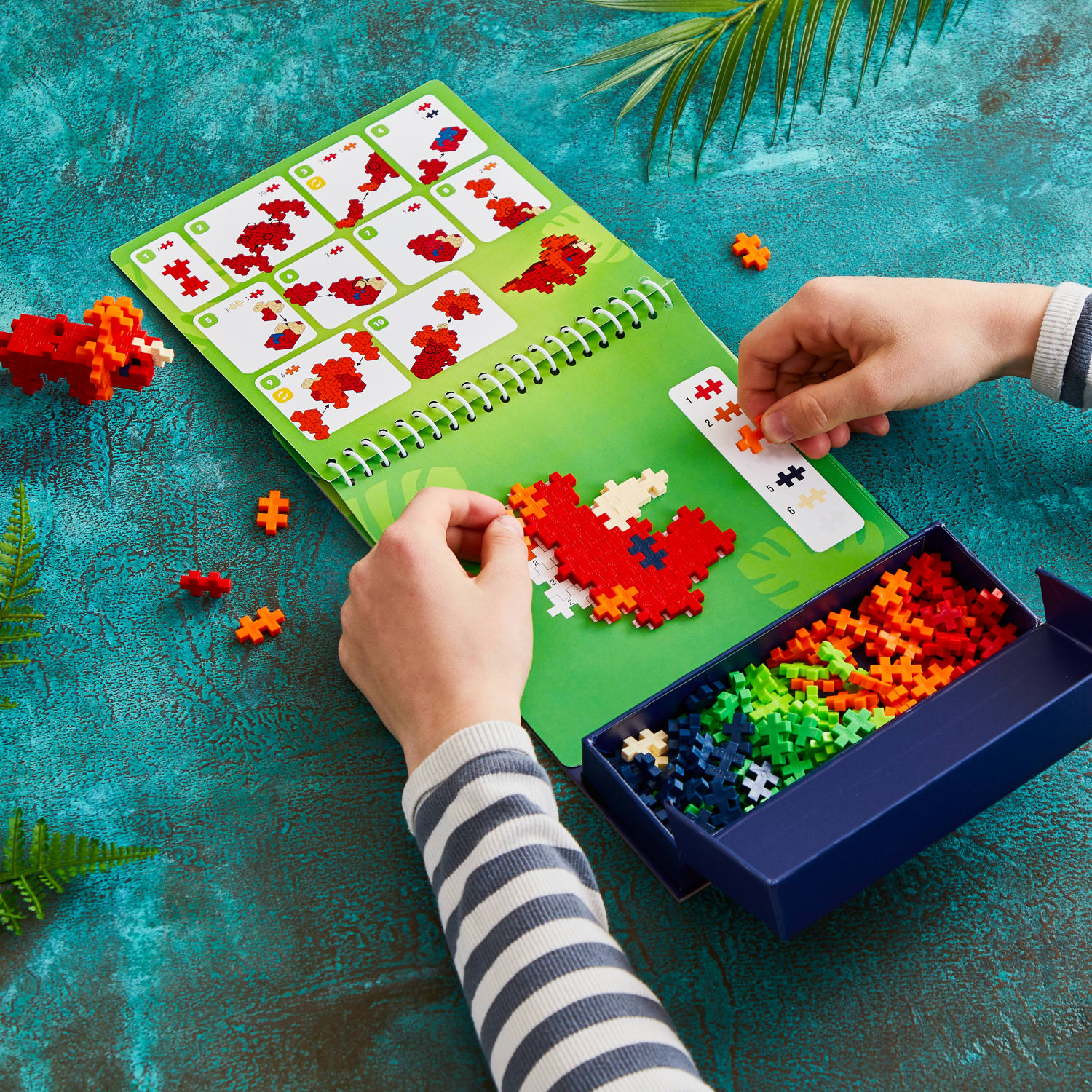 Puzzle by Number - Activity Pad - Dinosaurs