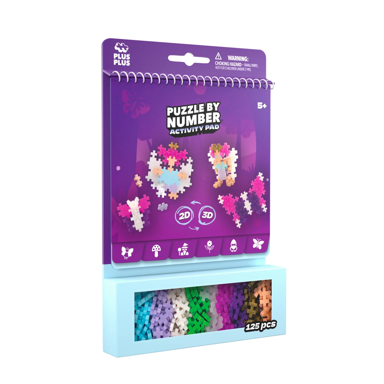 Puzzle by Number - Activity Pad - Enchanted Forest