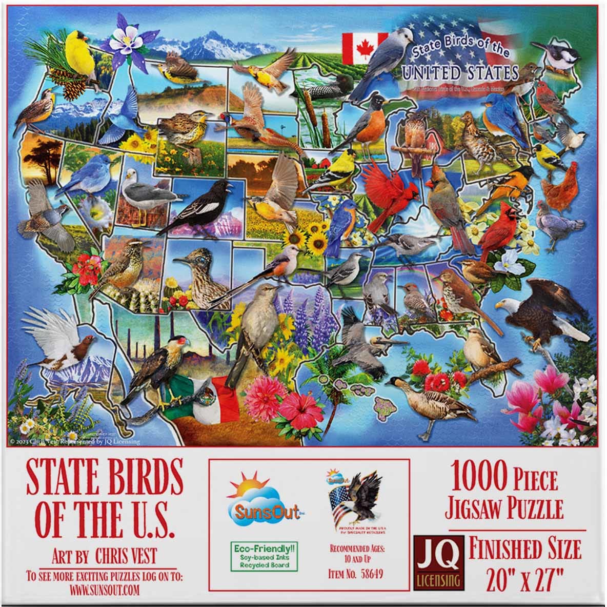 State Birds of the U.S.