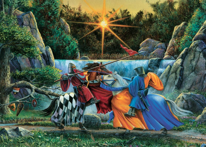 Sir Lancelot Meets Sir Tarquine Fantasy