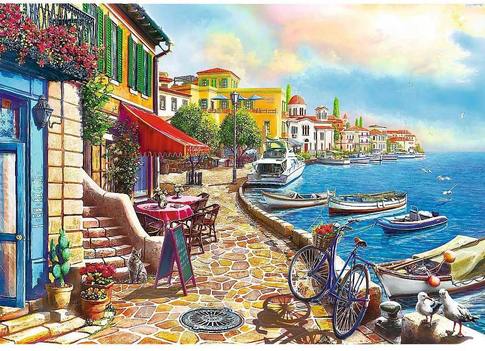 Sunny Embankment Beach & Ocean