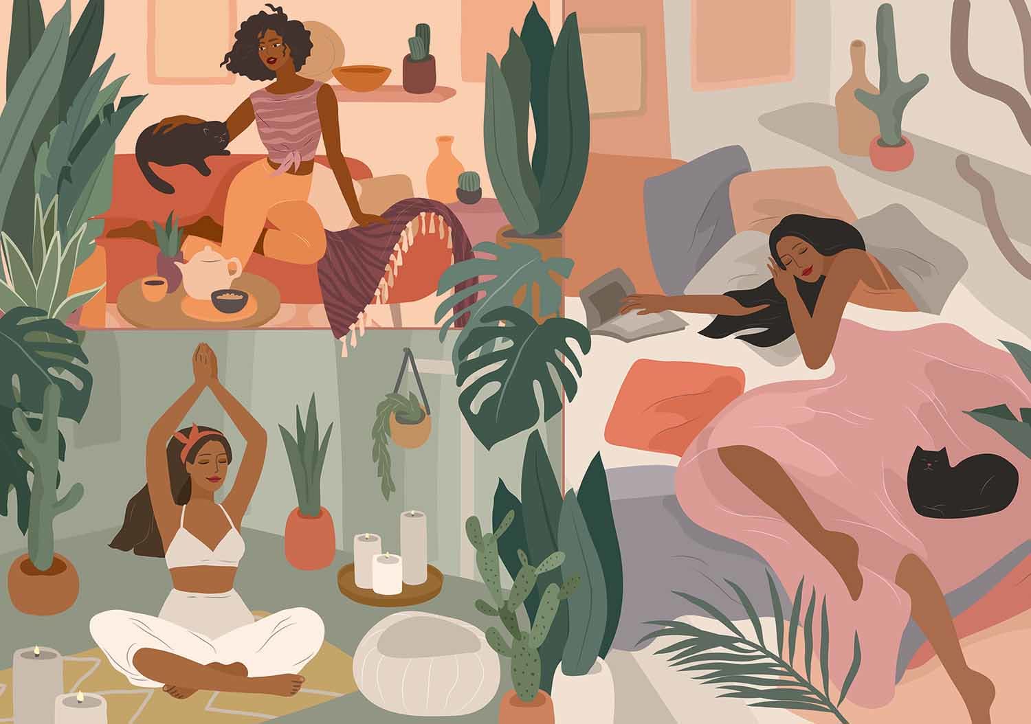 Yoga, Cats & Coffee: Hello Morning People Of Color
