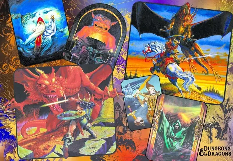 Dungeon & Dragons - The Origins of Dungeons & Dragons Fantasy