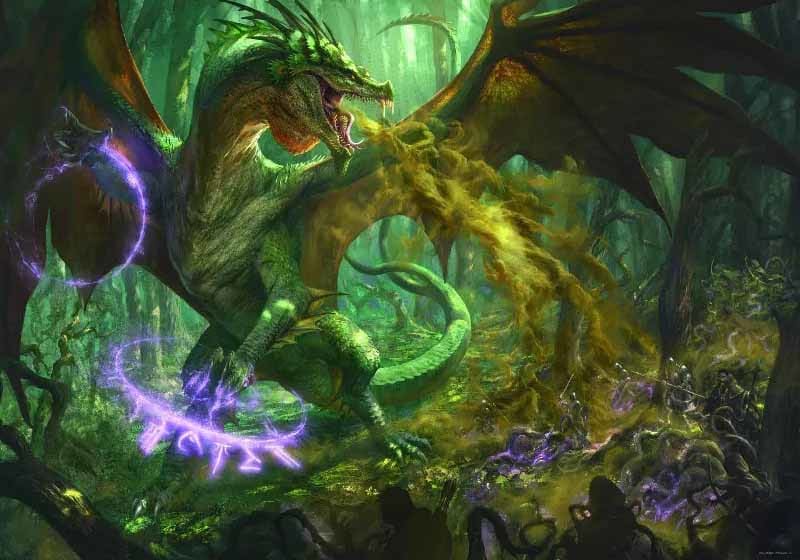 Dungeon & Dragons - The Hunt for the Green Dragon Fantasy
