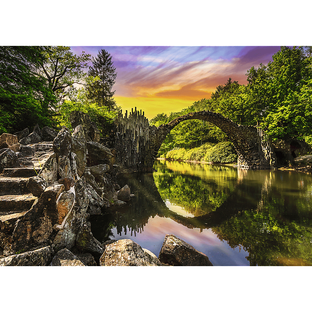 Premium Plus Rakotz Bridge in Kromlau, Germany Landscape