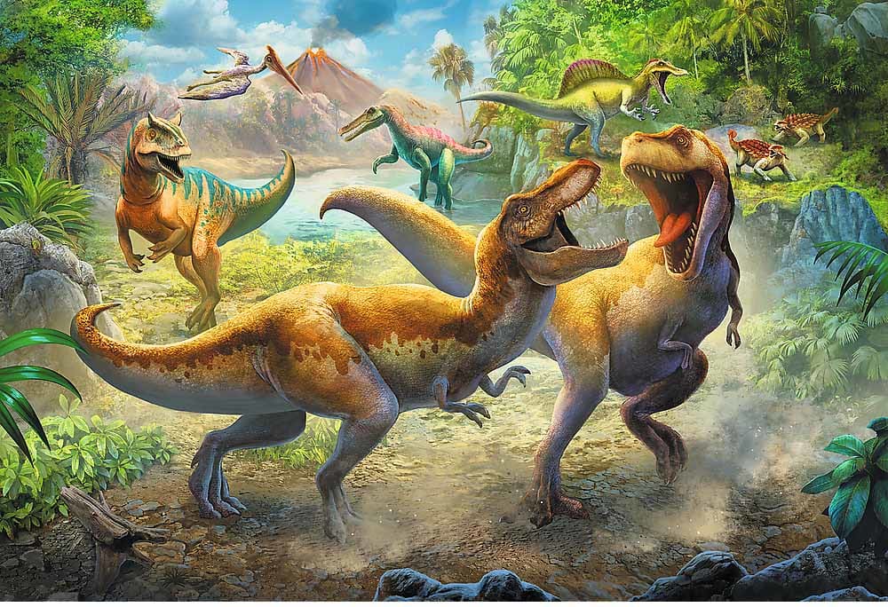 Fighting Tyrannosaurs Dinosaurs