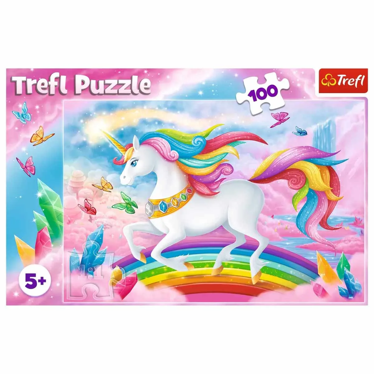 Into the crystal world of unicorns / Trefl