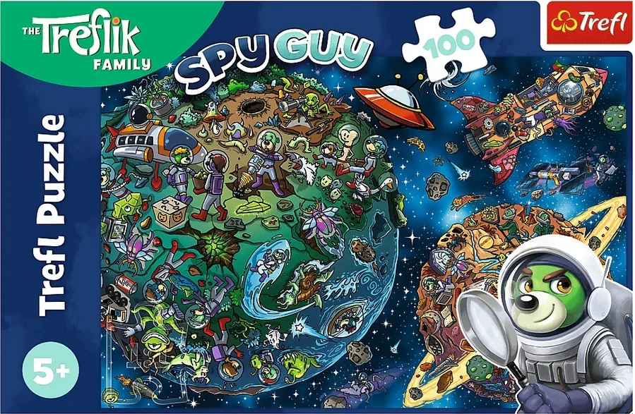 Trefl Kids Treflik Famiy - Trefliks in Space  Space