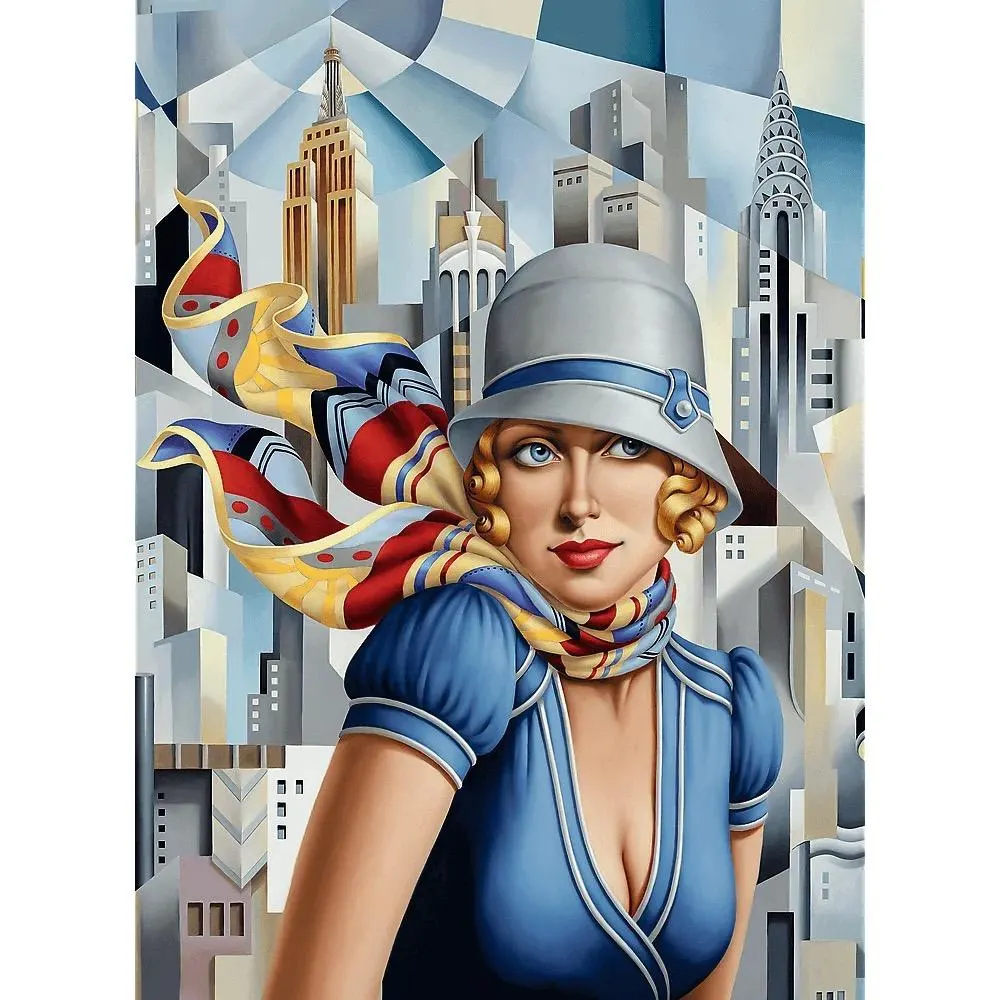 Summer in the City - Catherine Abel Wooden Puzzle 200 Piece