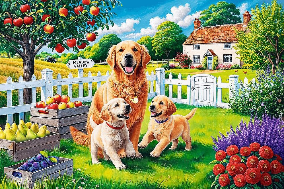 EasyPiece Dogs in the Countryside  - Scratch and Dent