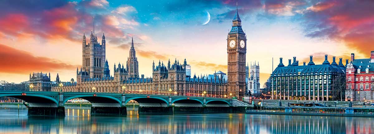 Big Ben And Palace Of Westminster, London Photography Jigsaw Puzzle