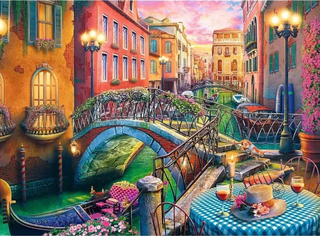 An Evening in Venice Italy