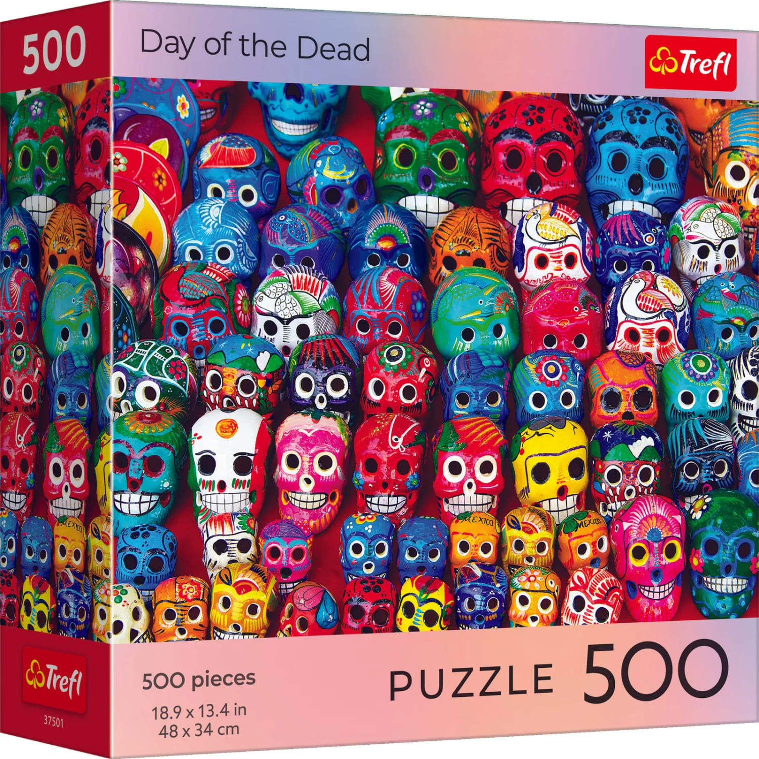 Trefl Red Halloween Day of the Dead