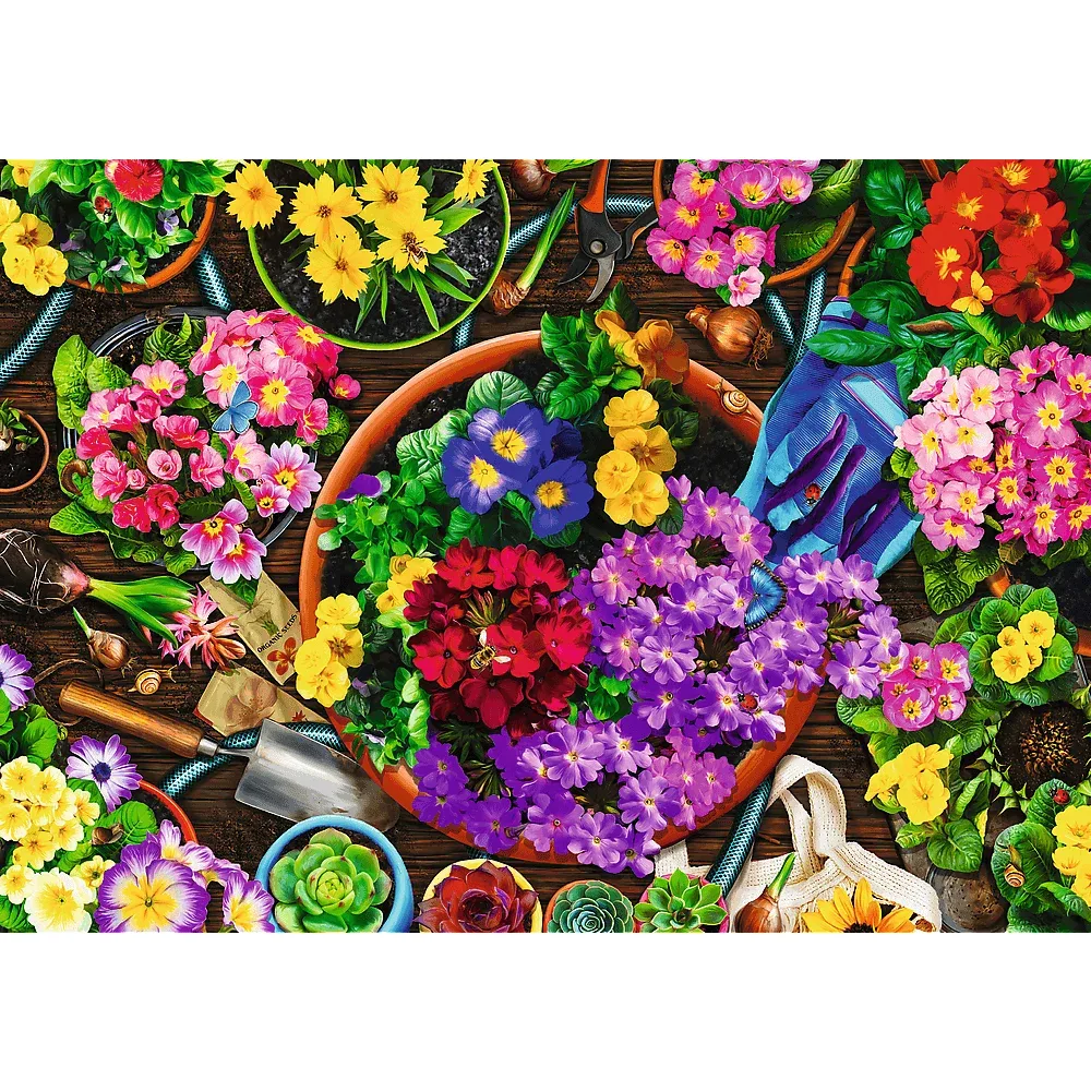 Working in the Garden