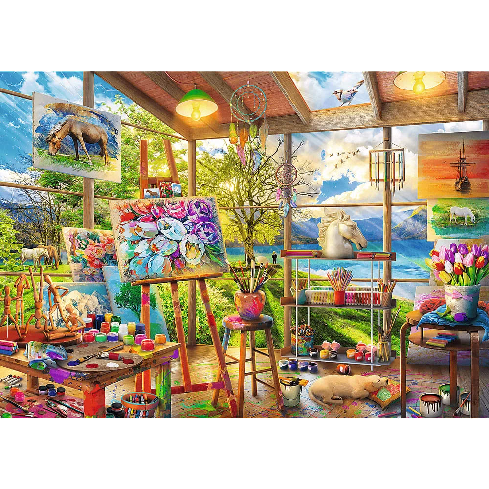 Trefl The Art of Painting 2x500 Piece Puzzle
