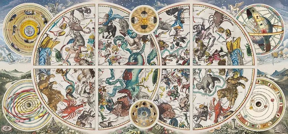 Prime UFT Ancient Celestial Maps Maps & Geography