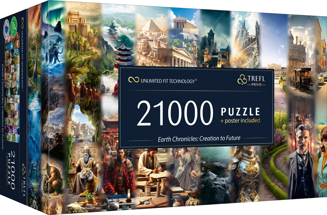 Earth Chronicles: Creation to Future  21000 pc Puzzle