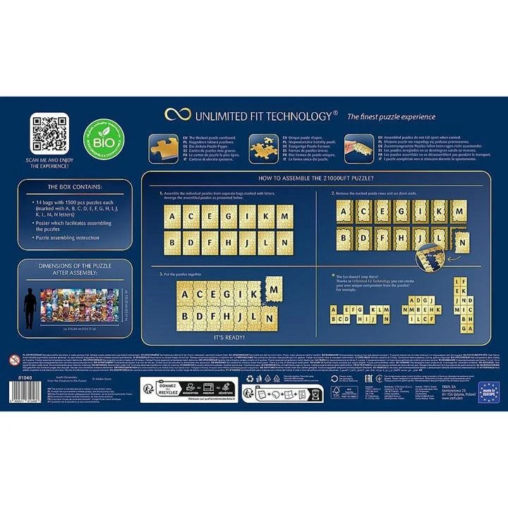 Earth Chronicles: Creation to Future  21000 pc Puzzle