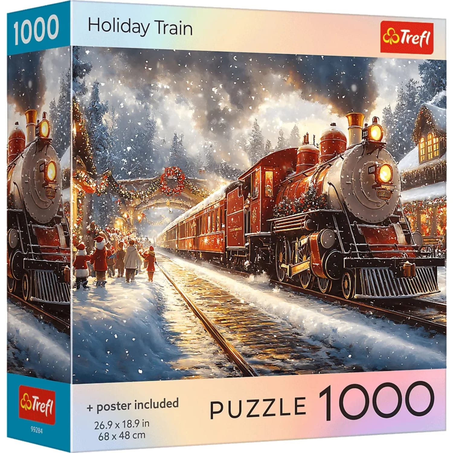 Trefl Red Holiday Train Train
