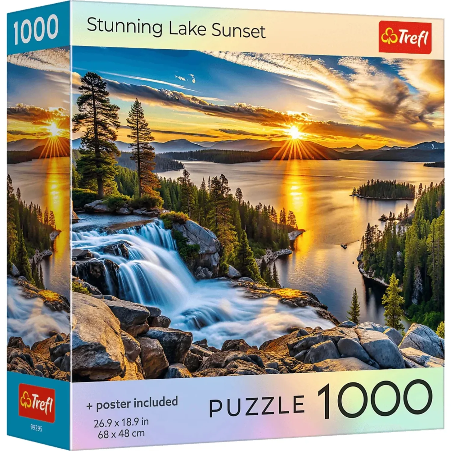 Trefl Red Lake Tahoe Sunset Landscape