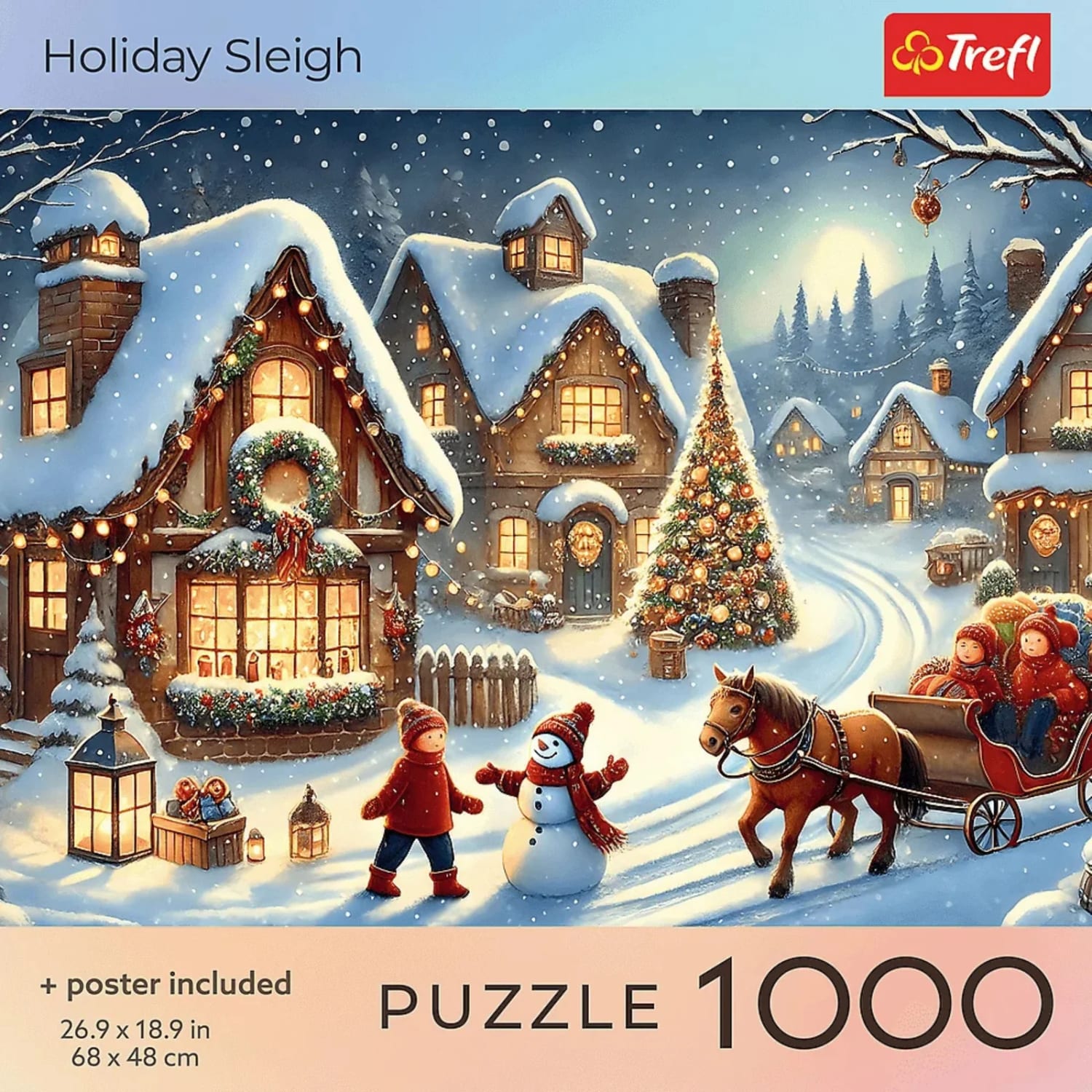 Trefl Red Holiday Sleigh