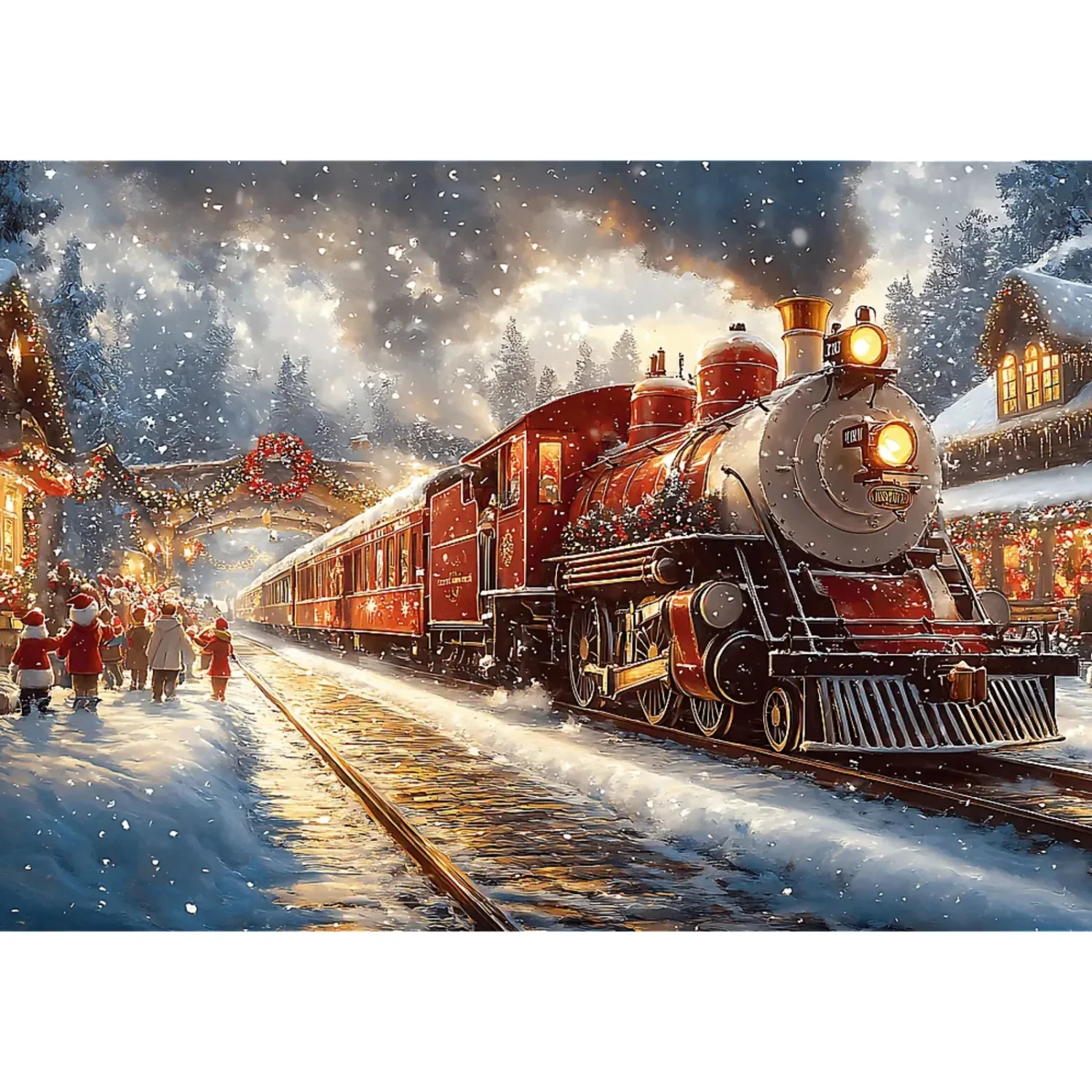 Trefl Red Holiday Train