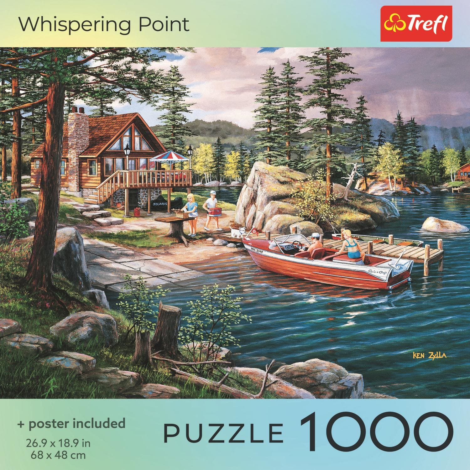 Trefl Red Whispering Point  Lakes & Rivers