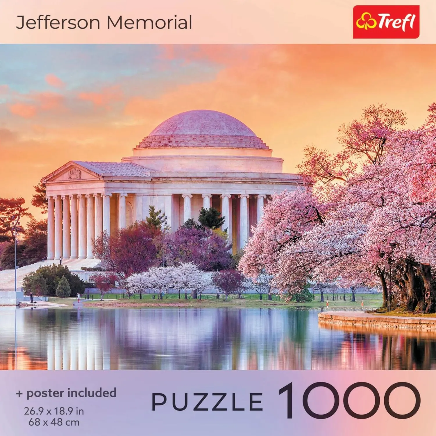 Red Jefferson Memorial Landmarks & Monuments