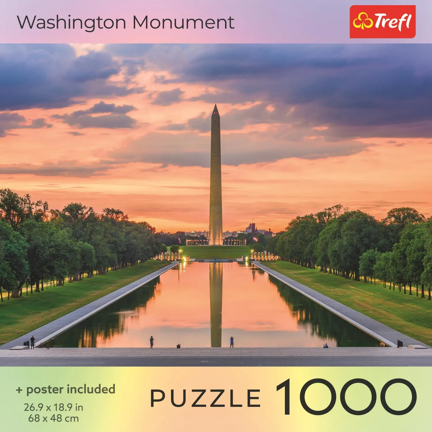 Trefl Red Washington Monument  Landmarks & Monuments