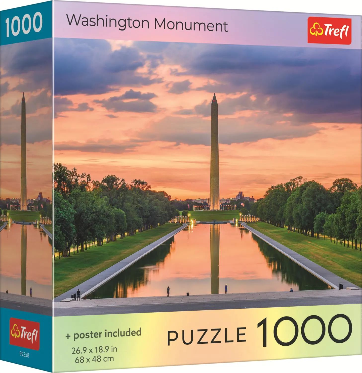 Trefl Red Washington Monument 