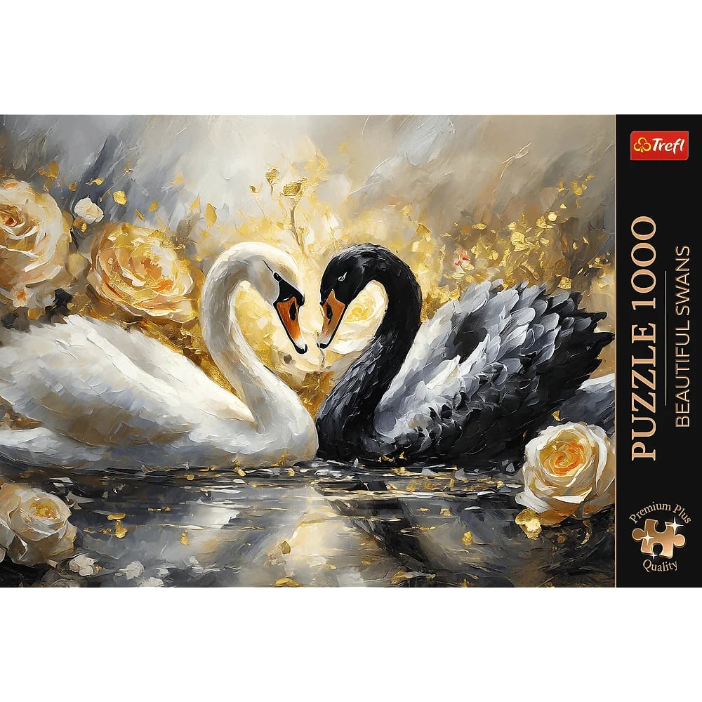 Premium Plus Beautiful Swans