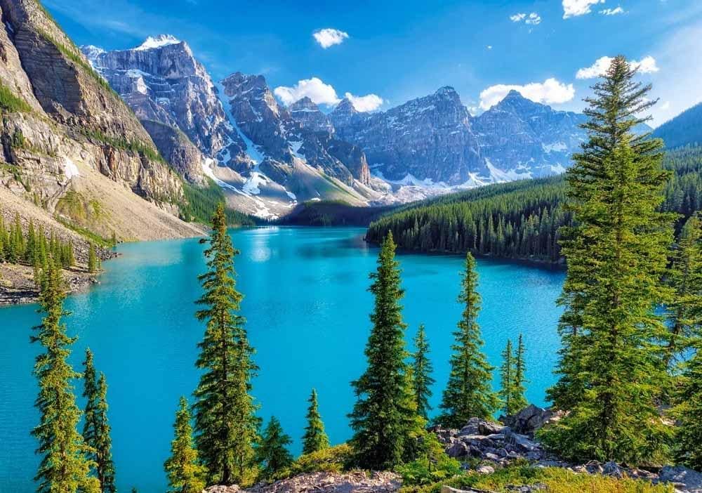 Spring at Moraine Lake, Canada Photography