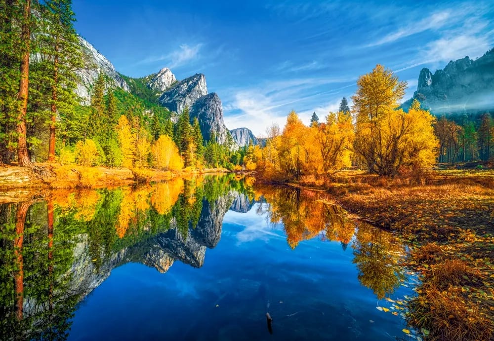 The Three Brothers, Yosemite National Park, USA
