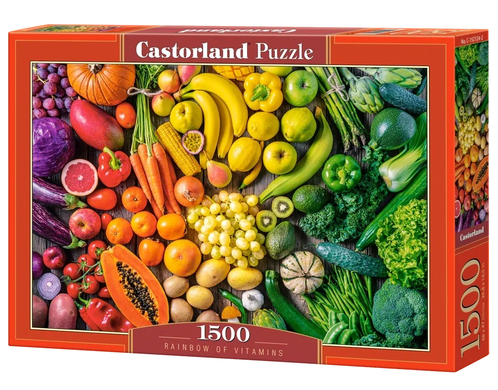 Rainbow of Vitamins Food and Drink