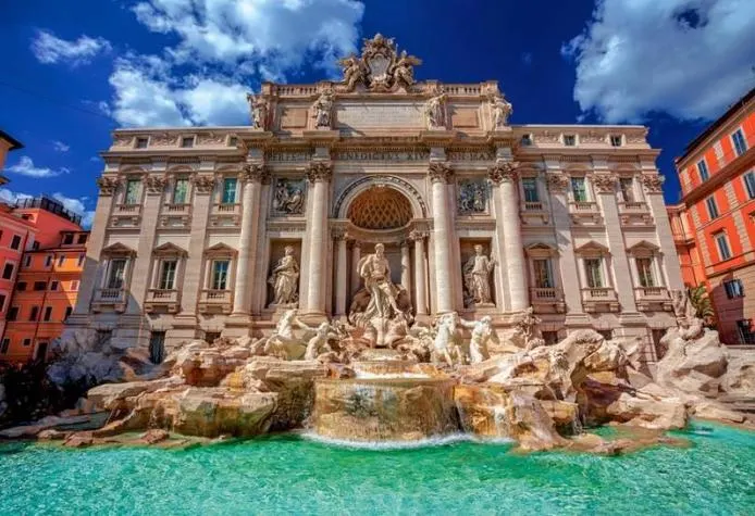 The Trevi Fountain Landmarks & Monuments