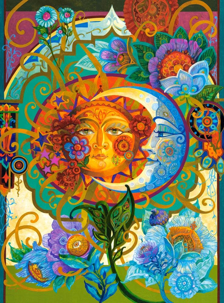 Partnership of the Sun and The Moon Flower & Garden