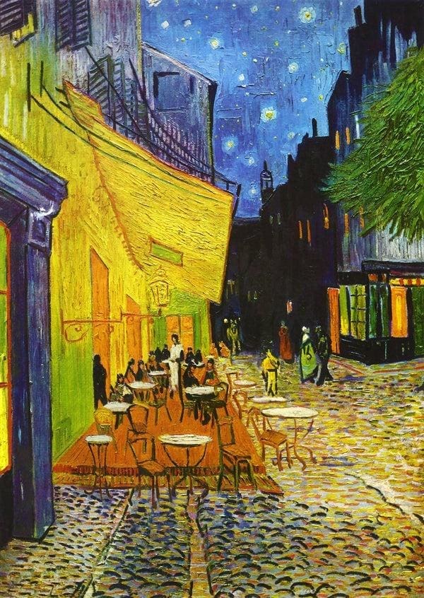 Van Gogh: Cafe Terrace at Night Fine Art