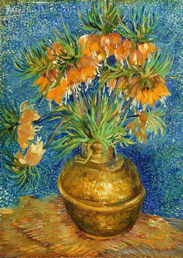 Van Gogh: Fritillaries in a Copper Vase Flower & Garden