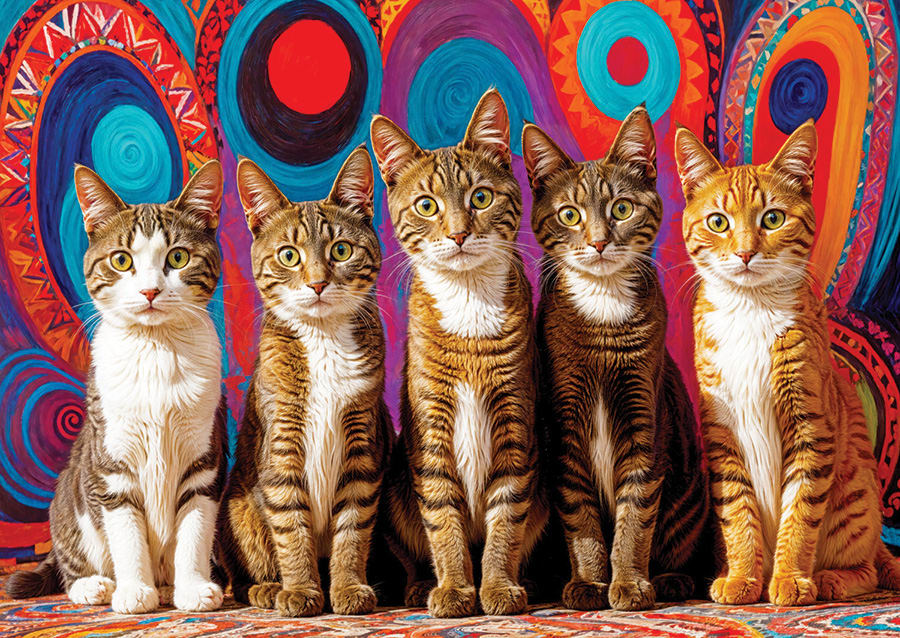 Five Cats Cats