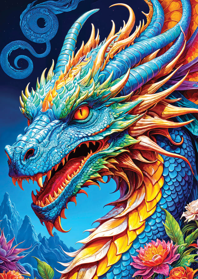 Blue Dragon Dragon
