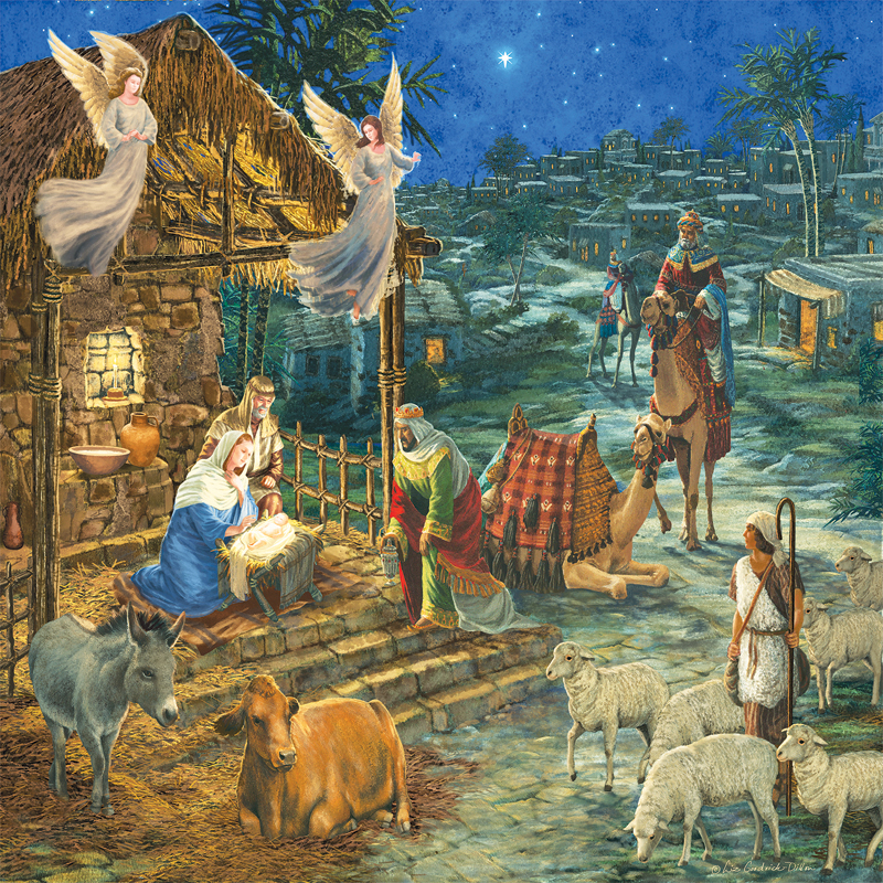 Visit to Bethlehem Jigsaw Puzzle