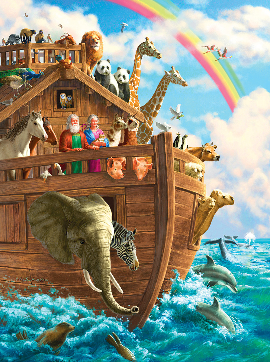 The End of the Storm Religious Jigsaw Puzzle