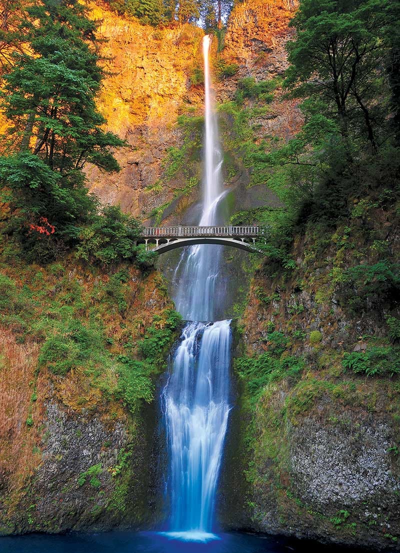 Multnomah Falls, Columbia River Gorge, OR Landscape