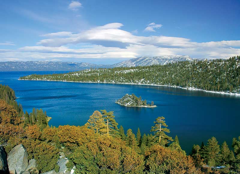 Emerald Bay - Lake Tahoe, CA Mountain Jigsaw Puzzle