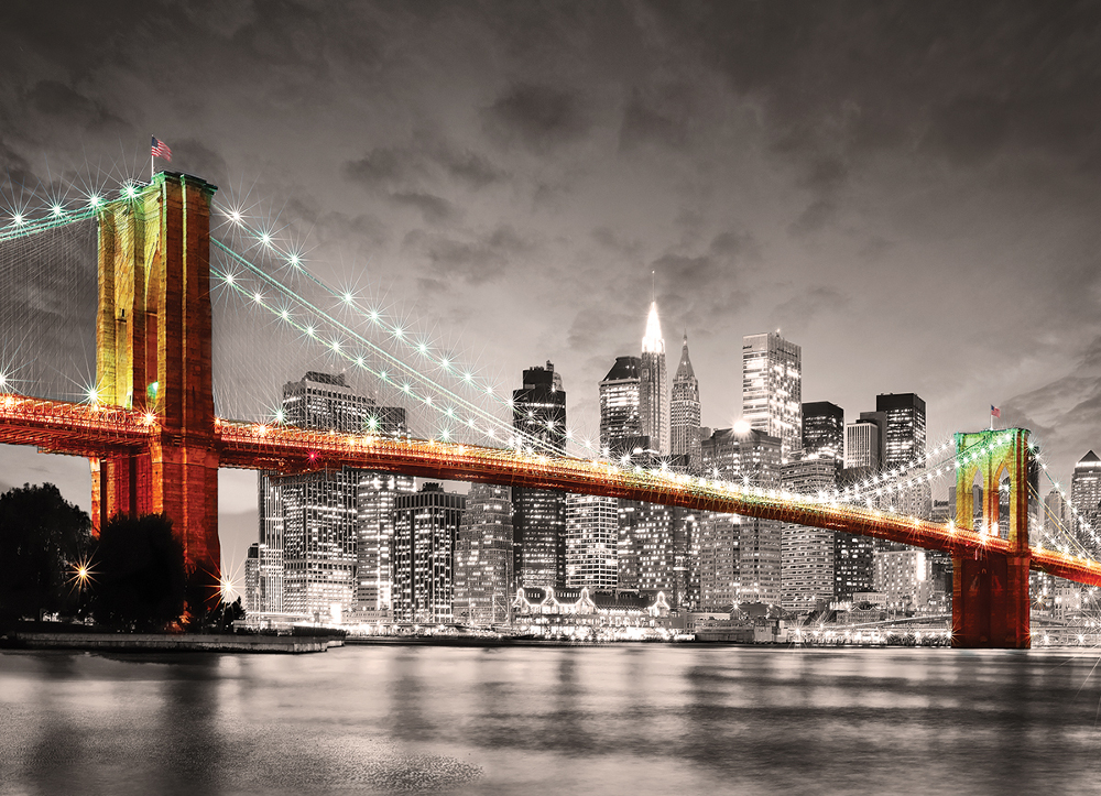 New York City Brooklyn Bridge New York