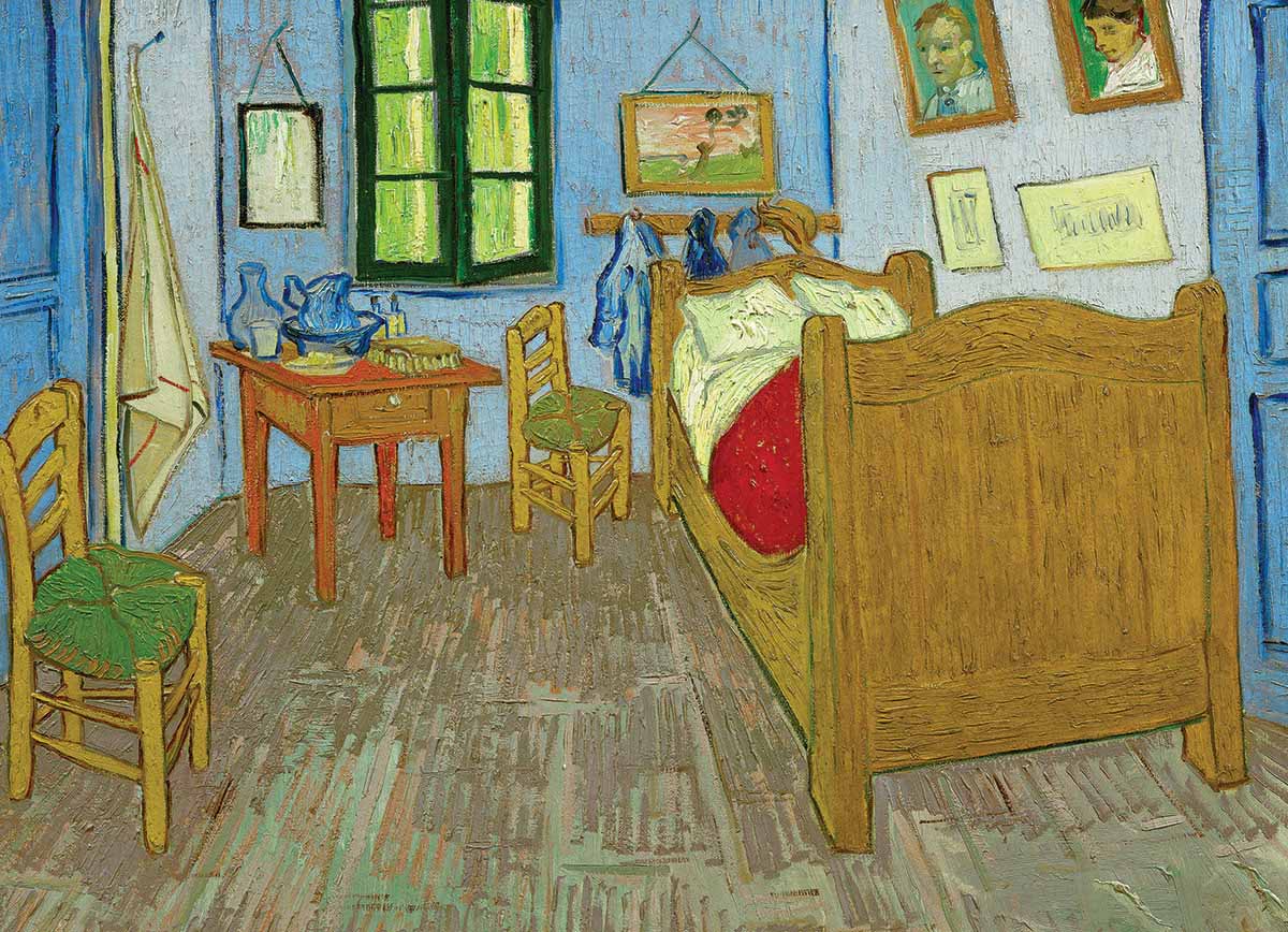 Bedroom in Arles Around the House Jigsaw Puzzle