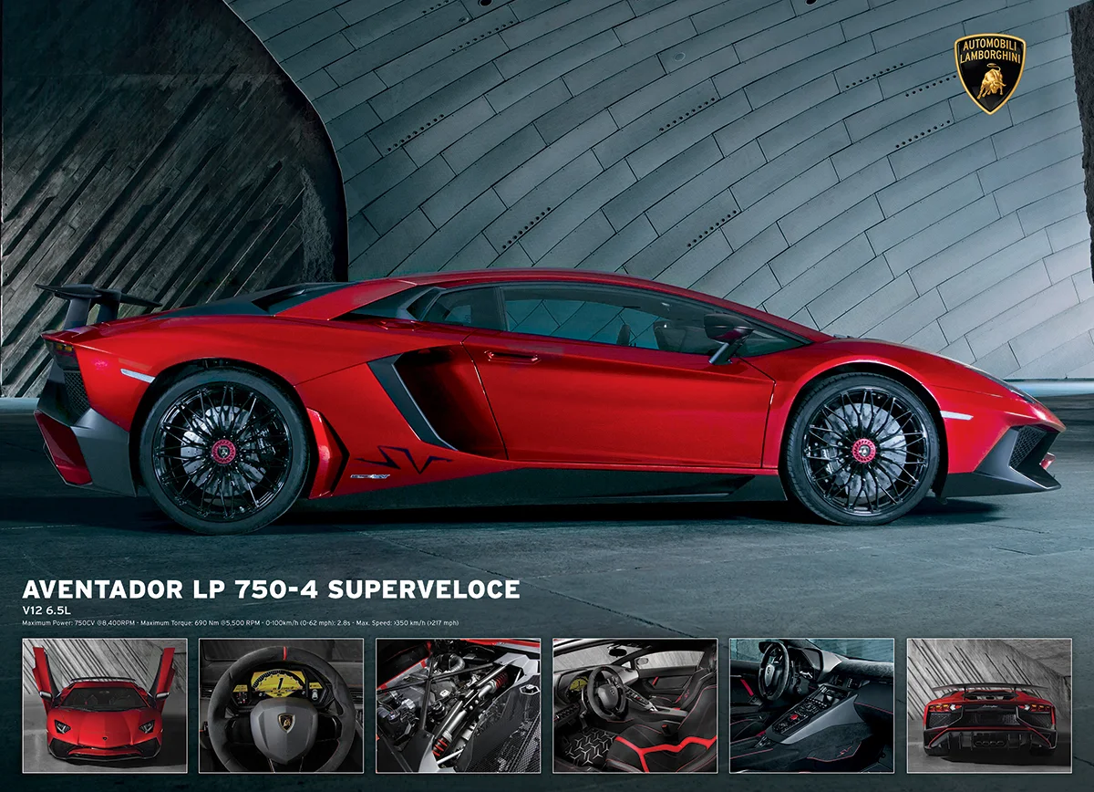 Lamborghini Aventador 750-4 SV Car