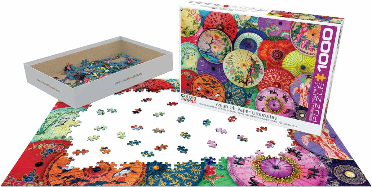 Asian Oil Paper Umbrellas