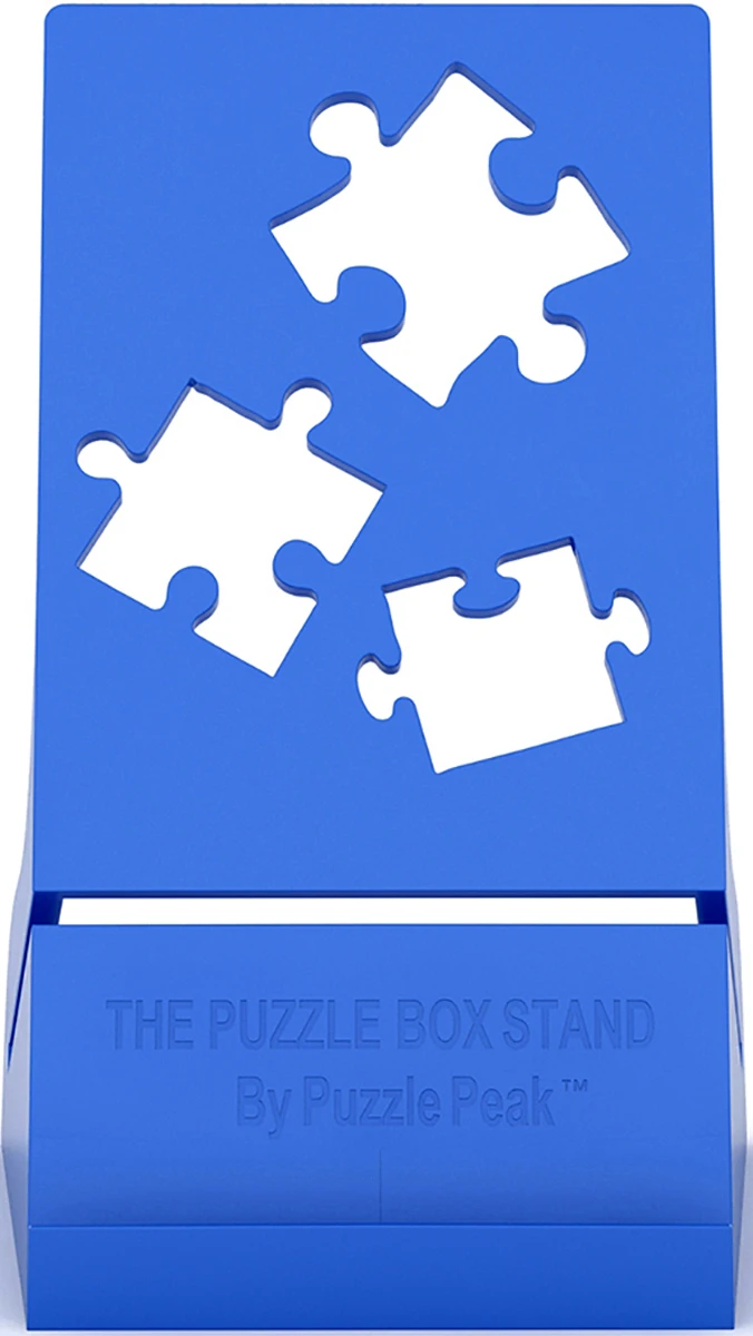The Puzzle Box Stand Blue